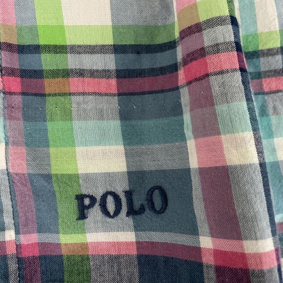 RALPH LAUREN POLO Size 16 GIRL'S BLUE SUMMER DRESS - Picture 9 of 9